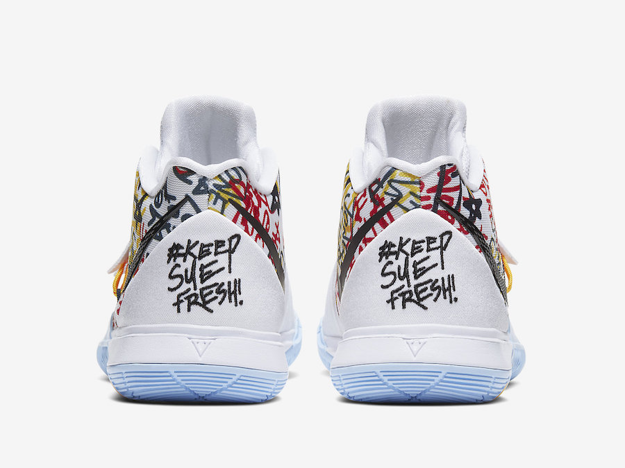 Nike Kyrie 5 Keep Sue Fresh CW4403-100 Release Date