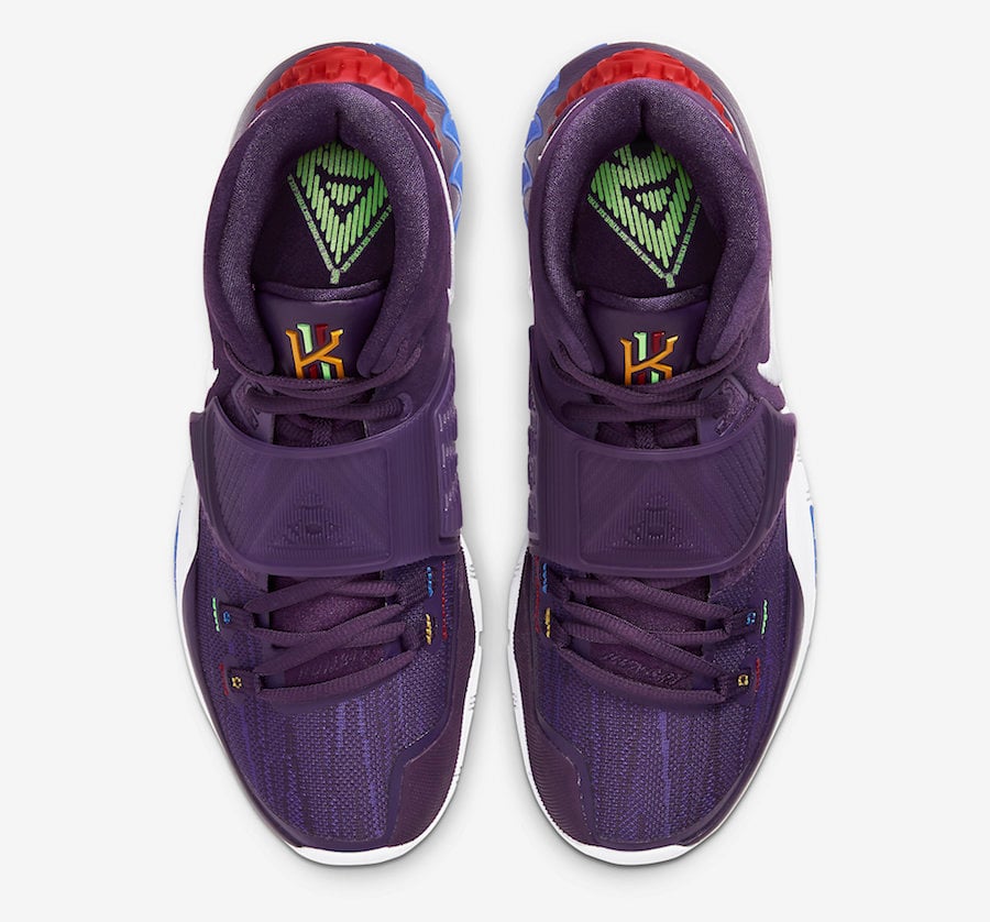 Nike Kyrie 6 Grand Purple BQ4630-500 Release Date