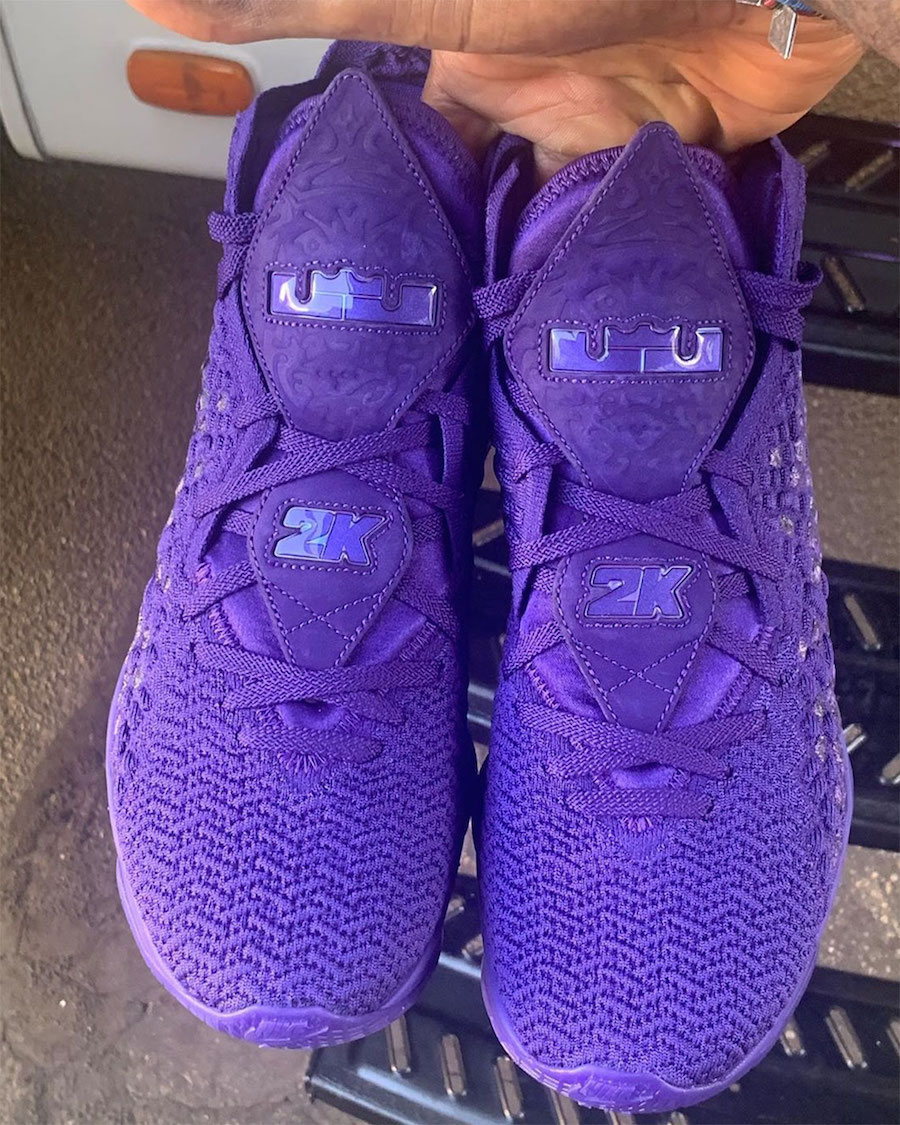 Nike LeBron 17 2K Purple Release Date Info