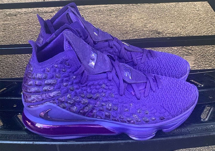 purple nike lebron shoes