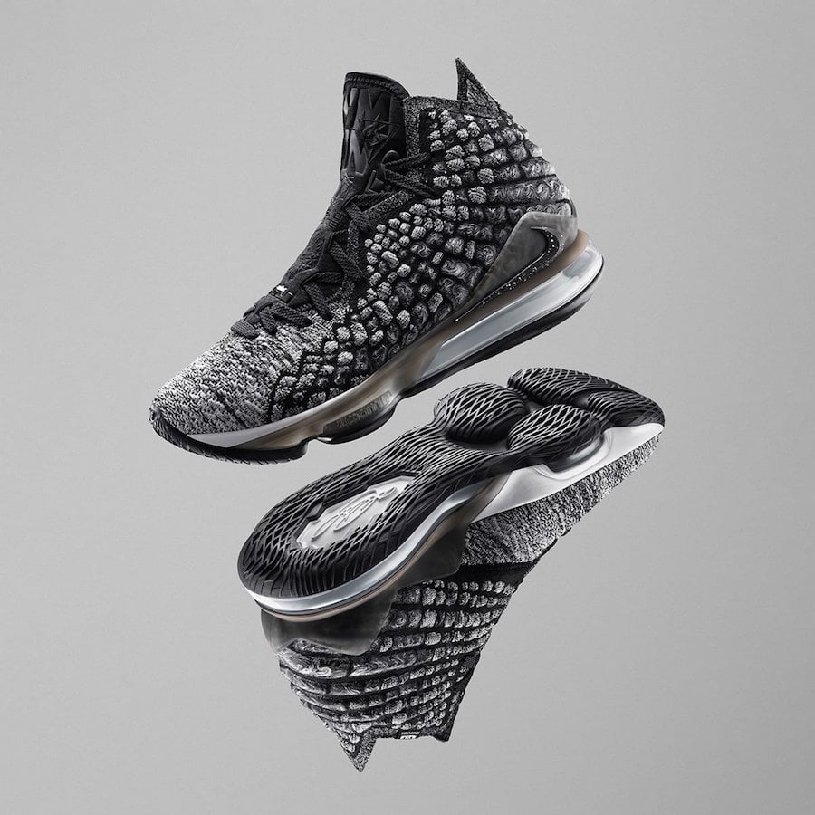 Nike LeBron 17 Black White BQ3177-002 Release Details