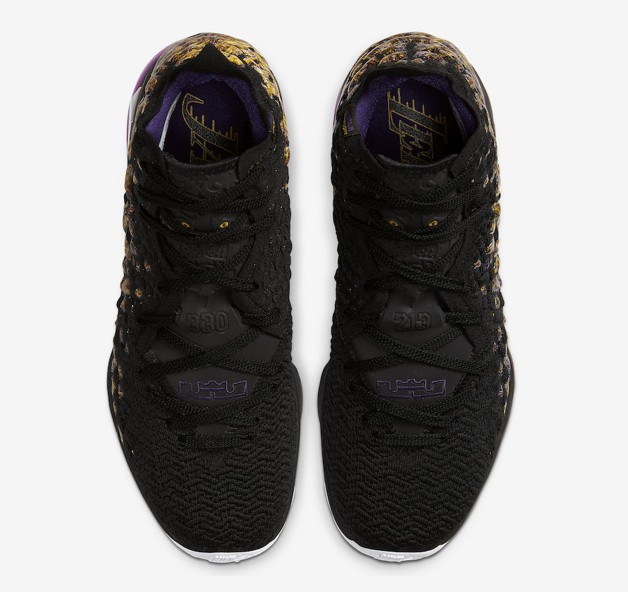 Nike LeBron 17 Lakers Purple Gold BQ3177-004 Release Info