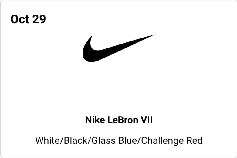Nike LeBron 7 Red Carpet 2019 Retro Release