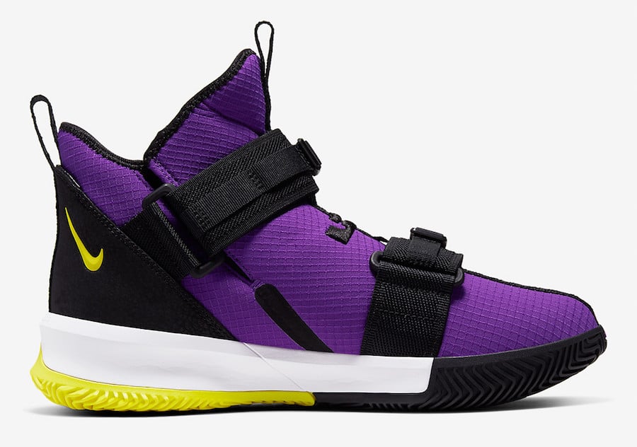 Nike LeBron Soldier 13 Voltage Purple AR4225-500 Release Date Info