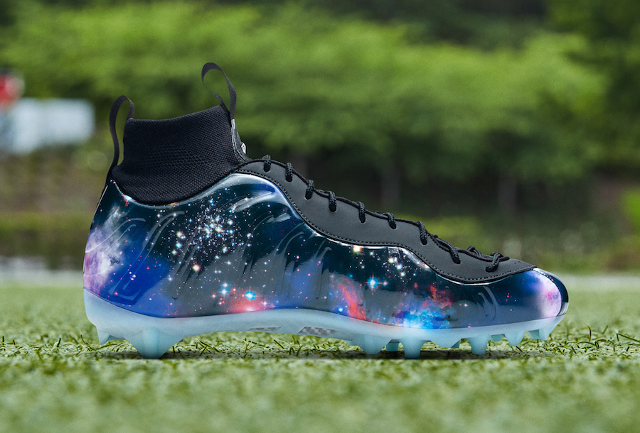 Nike Odell Beckham Jr Galaxy Foamposite Cleats