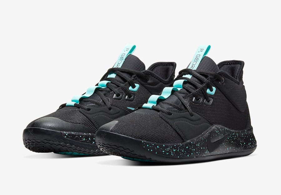 Nike PG 3 Black Light Aqua AO2607-006 Release Date Nike PG 3 Black Light Aqua AO2607-006 Release Date