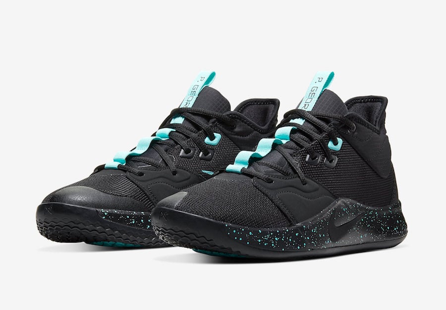 Nike PG 3 Black Light Aqua AO2607-006 Release Date