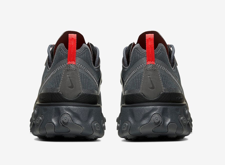 Nike React Element 55 Dark Grey CQ4809-001 Release Date Info