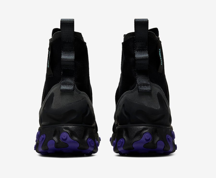 Nike React Ianga Black Light Aqua Anthracite Court Purple AV5555-002 Release Date Info