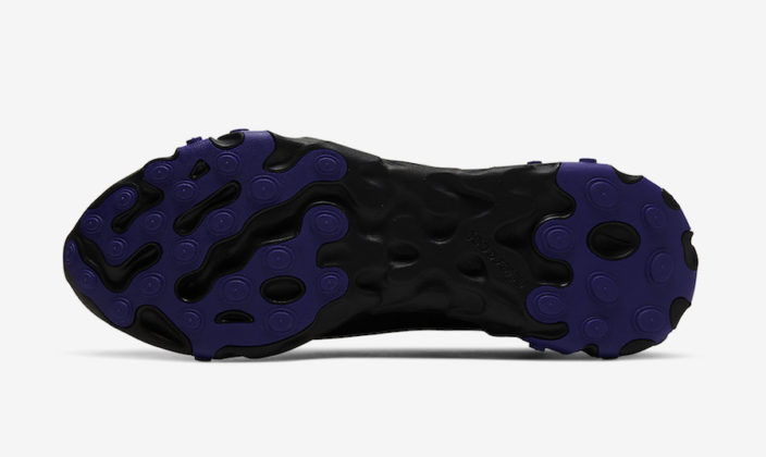 Nike React Ianga Black Light Aqua Anthracite Court Purple AV5555-002 ...