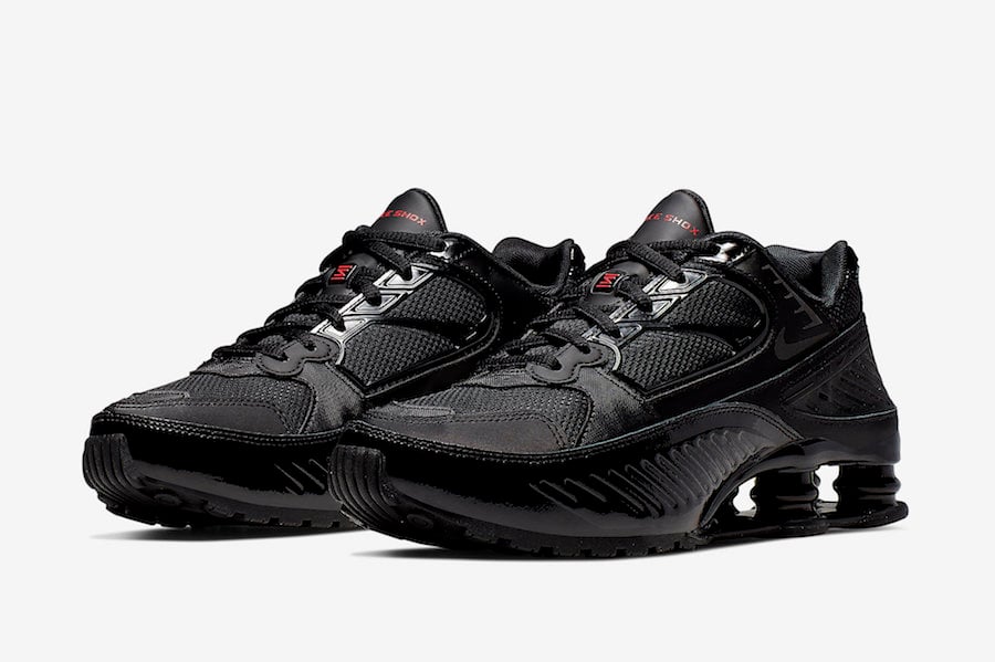 Nike Shox Enigma in Black and Red Release Date
