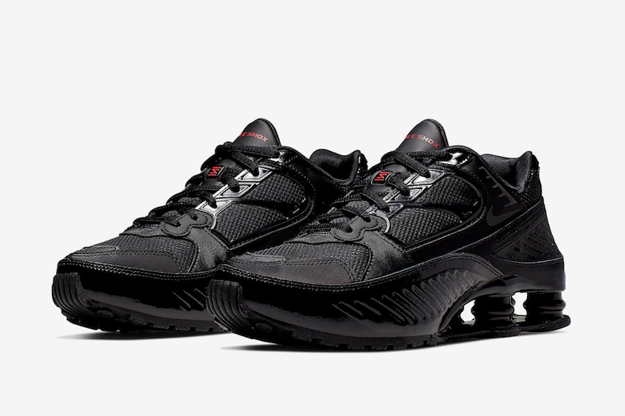 Nike Shox Enigma Black Gym Red BQ9001-001 Release Date Info | SneakerFiles