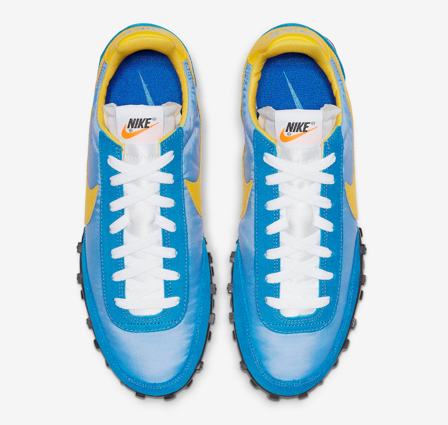 Nike Waffle Racer Blue Yellow CN5449-400 Release Date Info