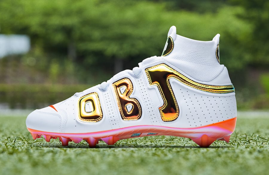 gold obj cleats