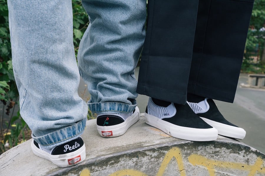 vans slip on jeans