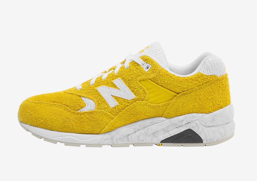 Randomevent x New Balance 580 in Yellow and White