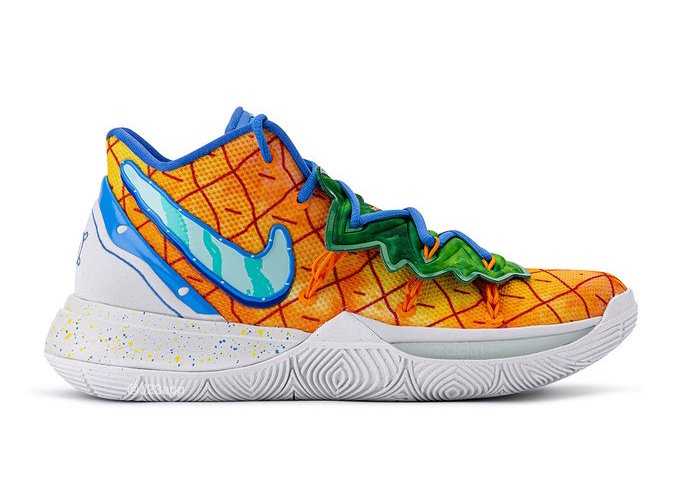 SpongeBob Nike Kyrie 5 Pineapple House CJ6951-800 Release Date Info