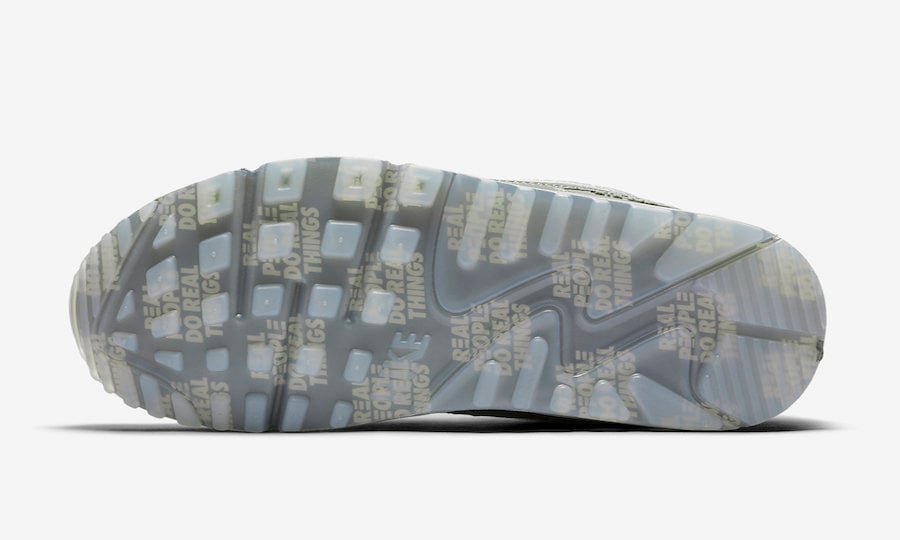 The Basement Nike Air Max 90 Grey Orange CI9111-003 Release Date