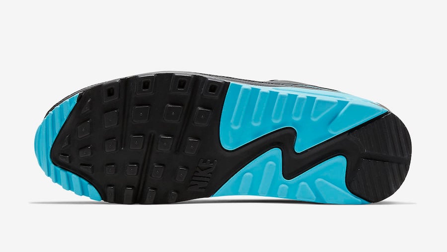 Undefeated Nike Air Max 90 Black Blue Fury CJ7197-002 Release Date Info