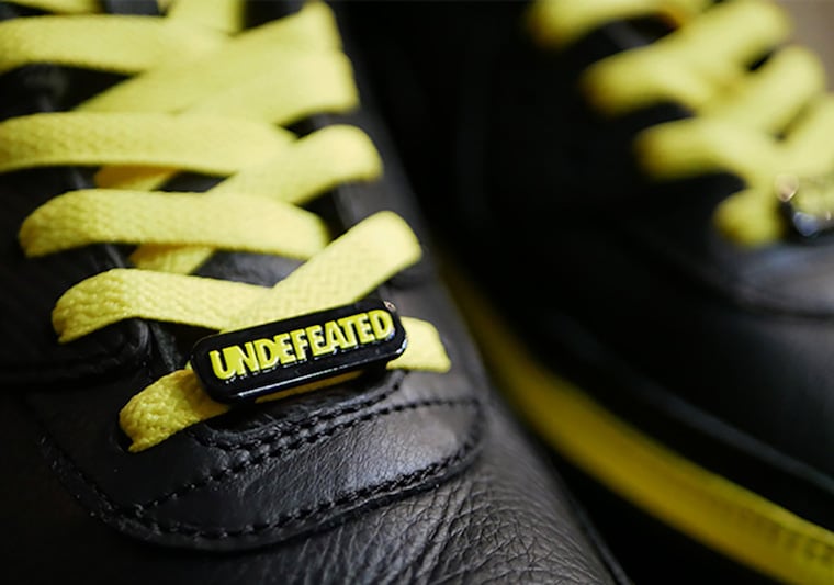 Undefeated Nike Air Max 90 Black Optic Yellow CJ7197-001 Release Date
