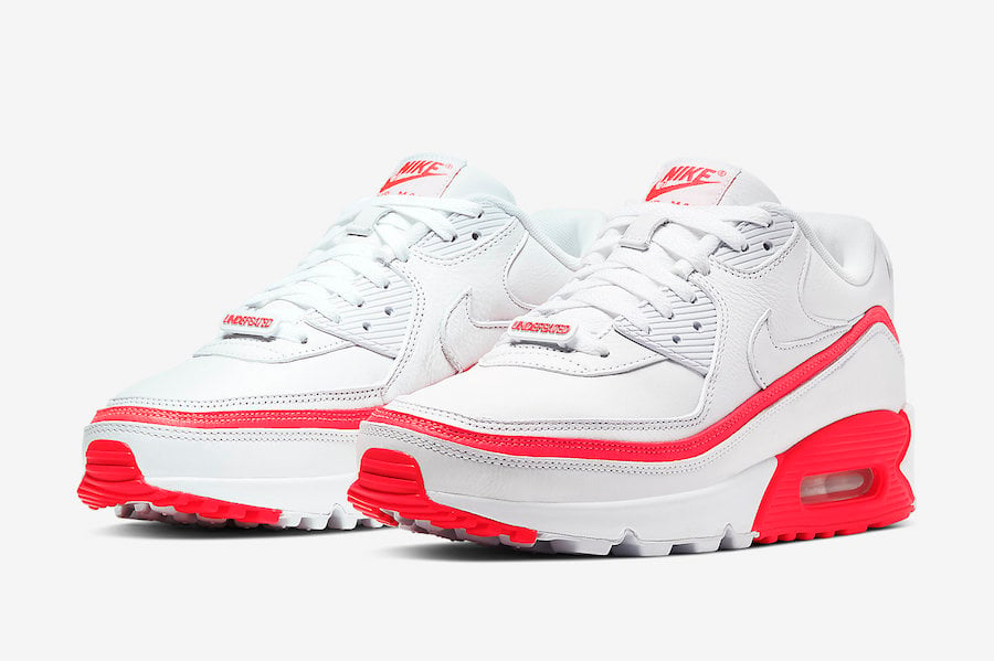 air max 90 undefeated solar red