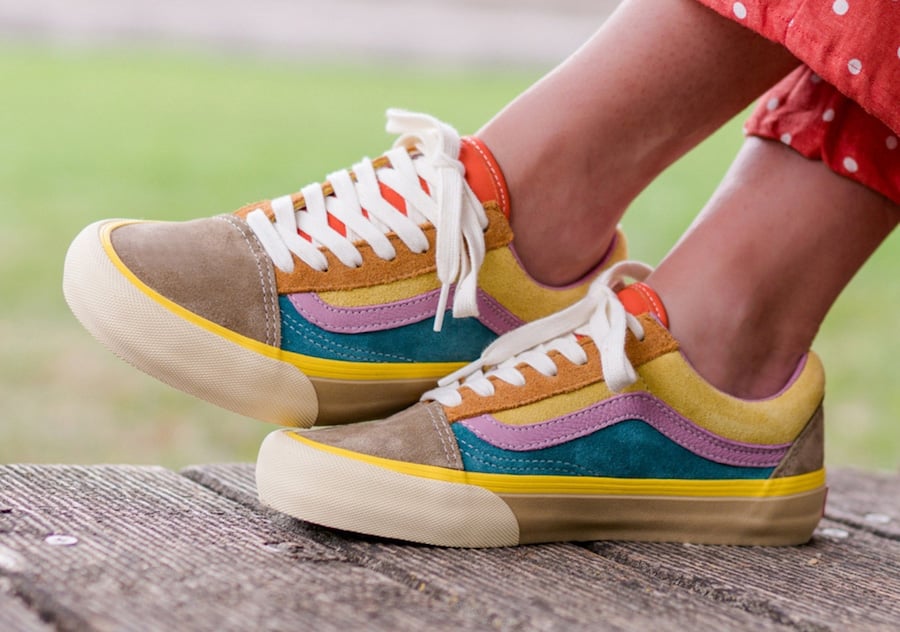 vans old school multi color