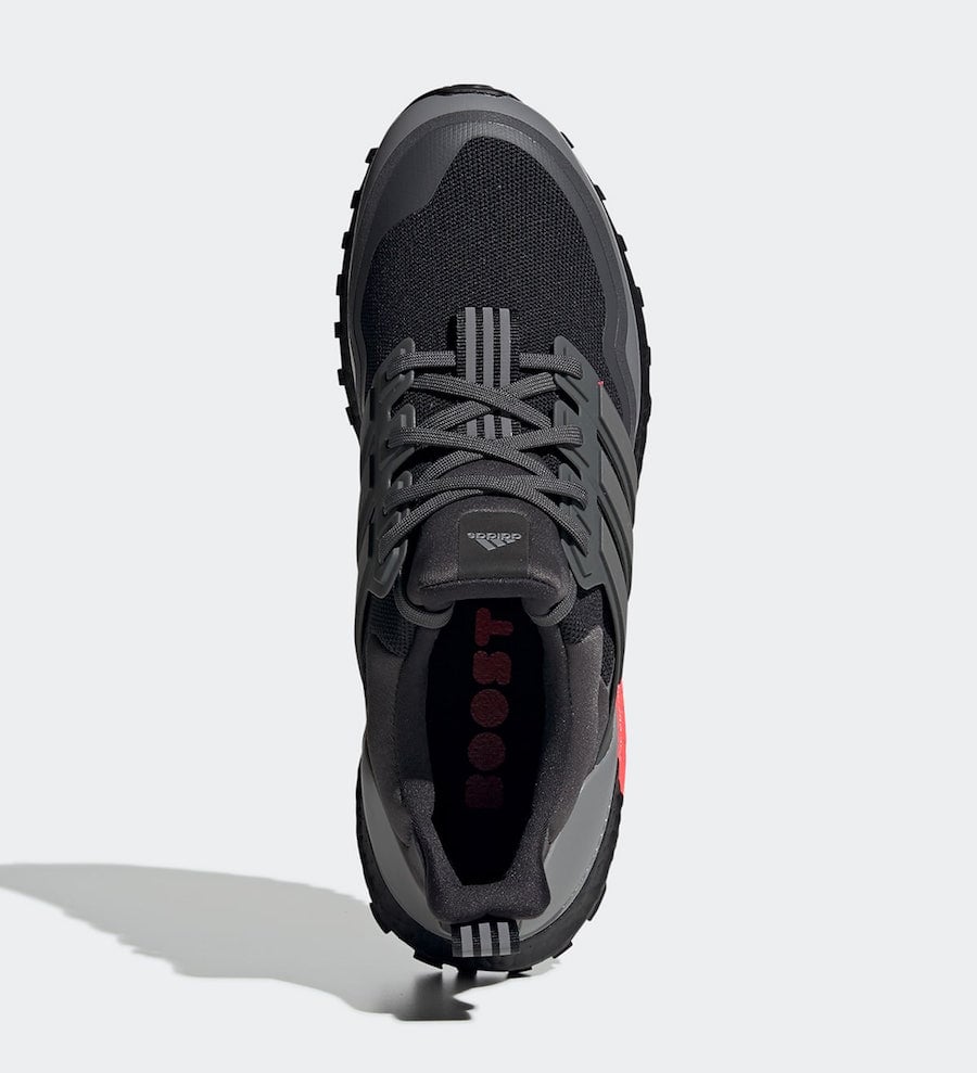 adidas Ultra Boost All Terrain Black Grey Red EG8098 Release Date Info