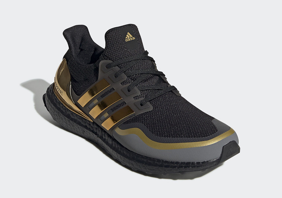 adidas ultra boost black gold