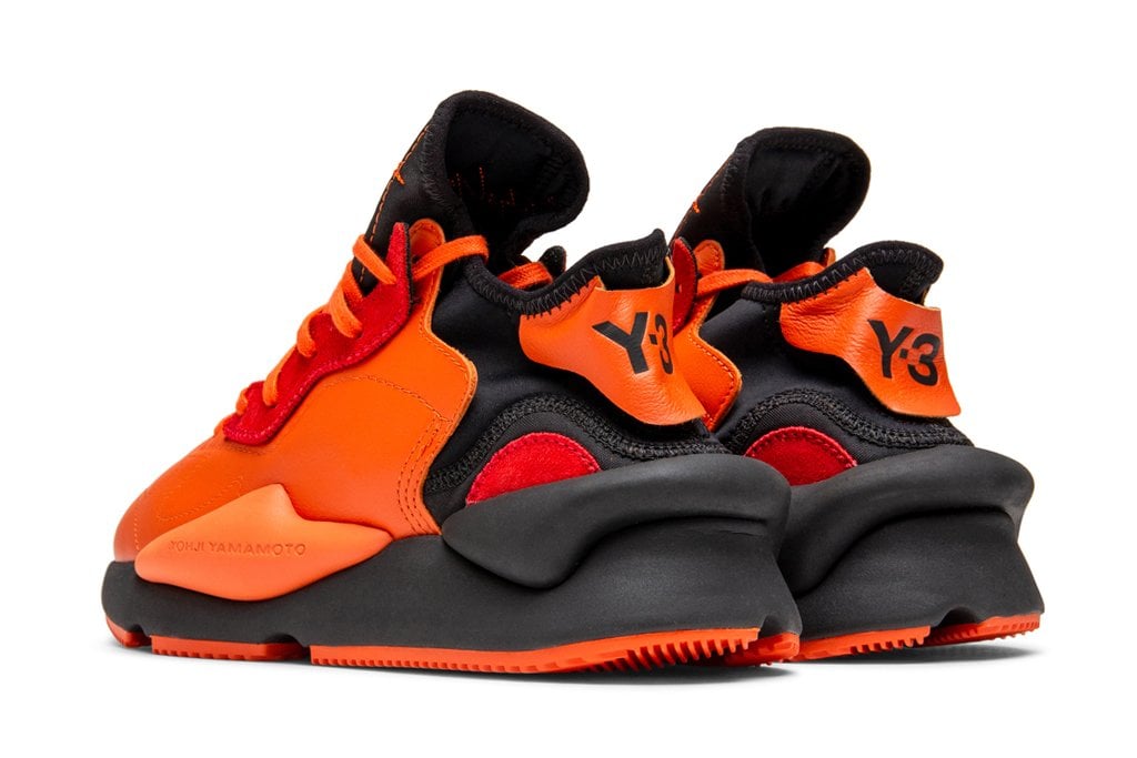 adidas Y-3 Kaiwa Orange Black EF7523 Release Date Info