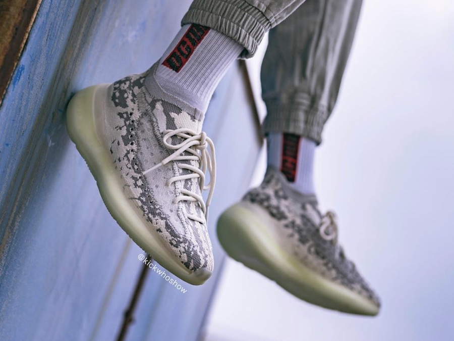 adidas Yeezy Boost 380 Alien FB6878 On Feet