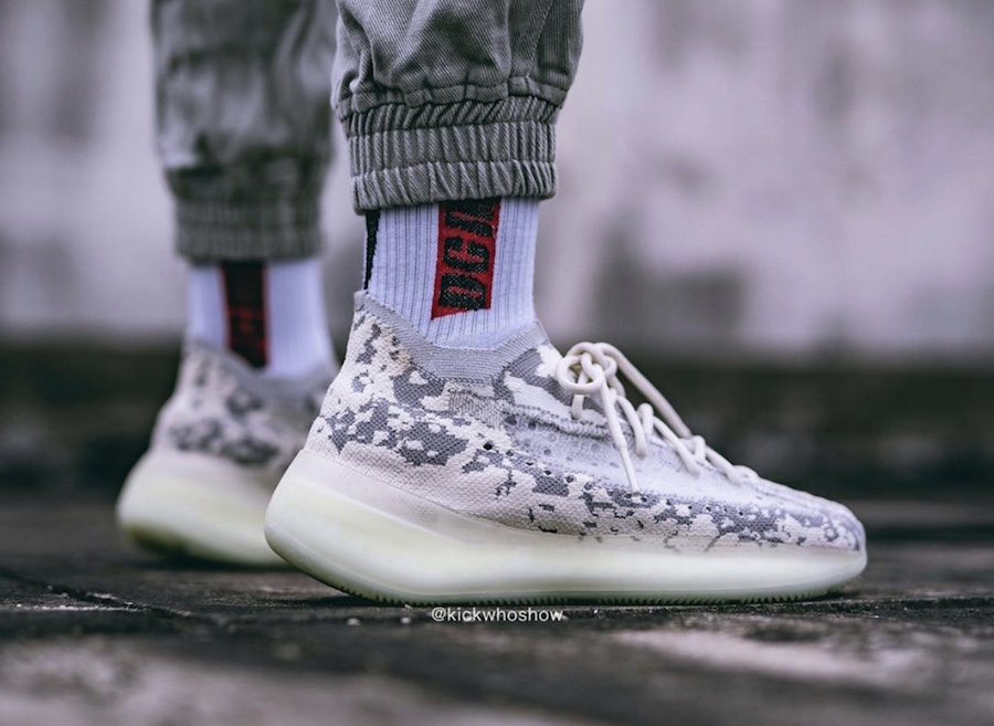 adidas Yeezy Boost 380 Alien FB6878 On Feet