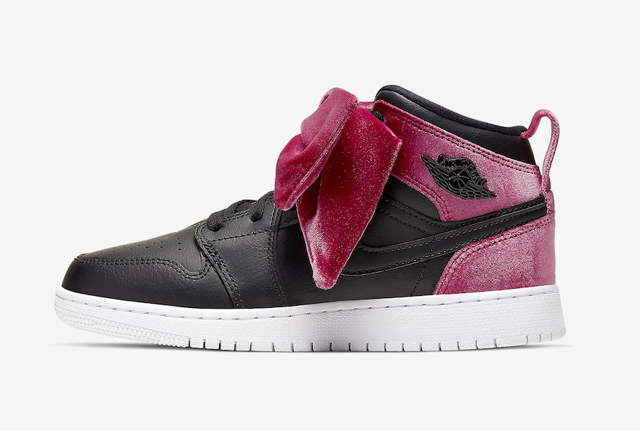 Air Jordan 1 Mid Bow Black Noble Red CK5678-006 Release Date Info