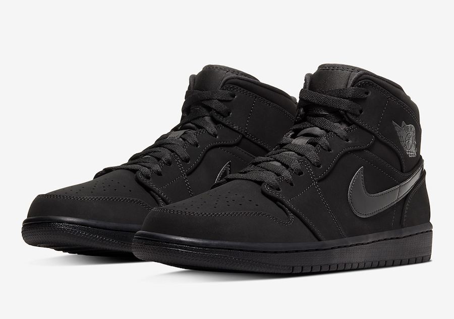 Air Jordan 1 Mid ‘Triple Black’ Releasing Again