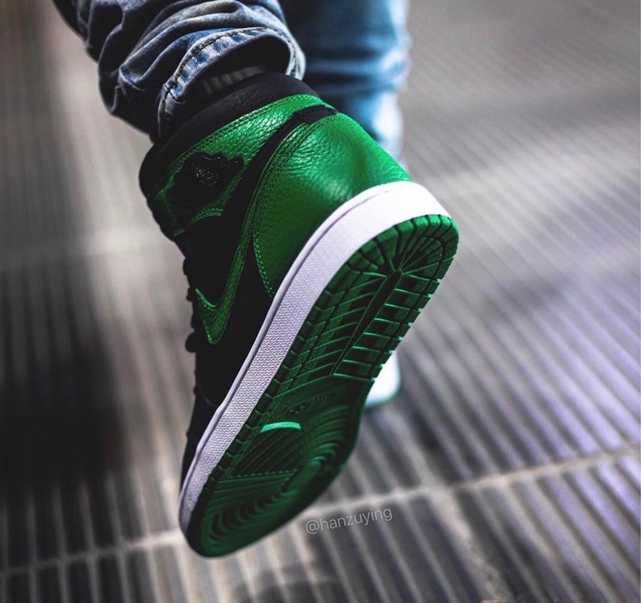 Air Jordan 1 Pine Green 555088-030 2020 Release
