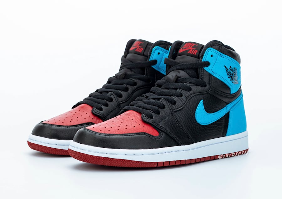 1s red and blue