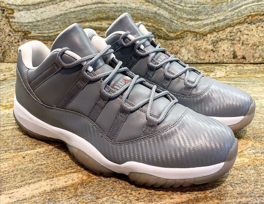 jordan 11 cool grey low womens