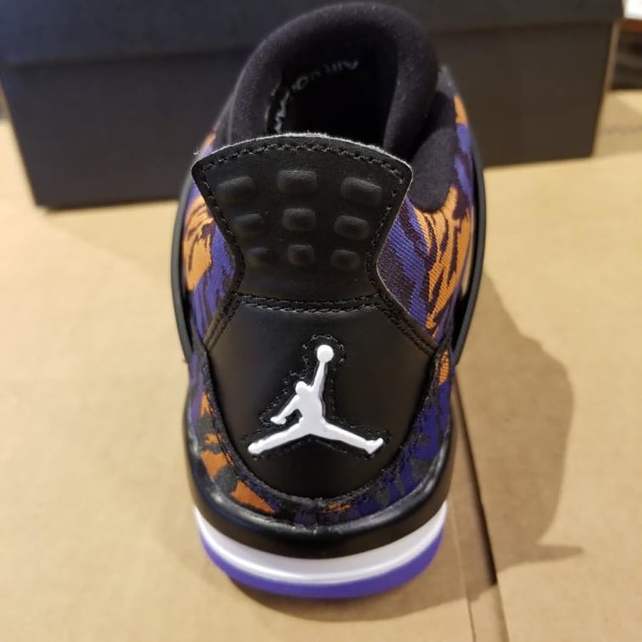 Air Jordan 4 GS Tiger Camo Rush Violet BQ9043-005 Release Date