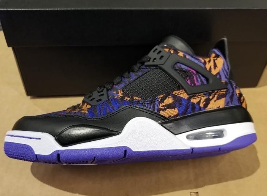 Air Jordan 4 GS Tiger Camo Rush Violet BQ9043-005 Release Date Air Jordan 4 GS Tiger Camo Rush Violet BQ9043-005 Release Date