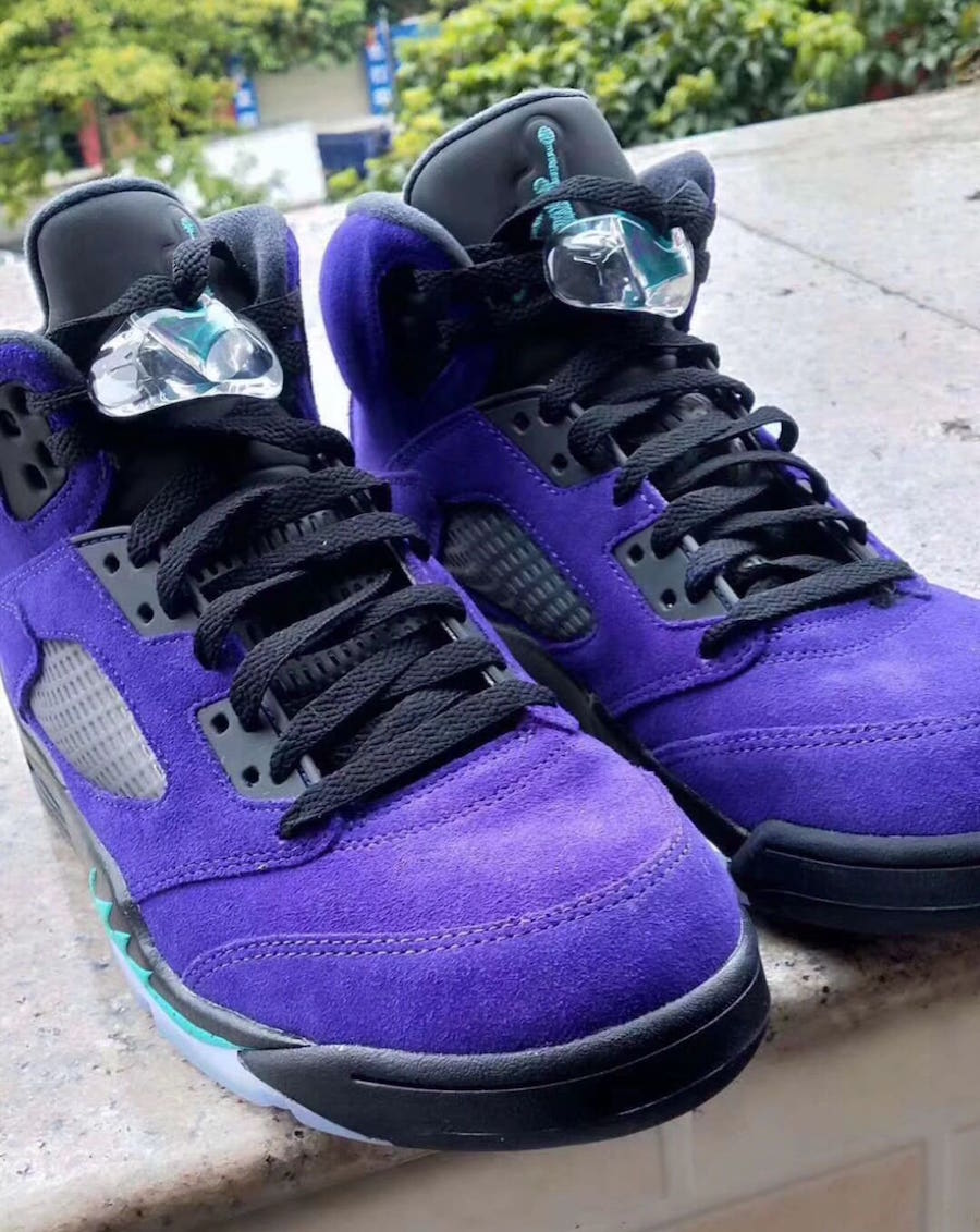 new jordan 5 grape