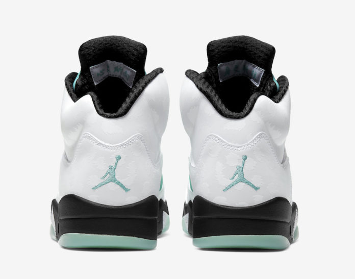 air jordan v island green