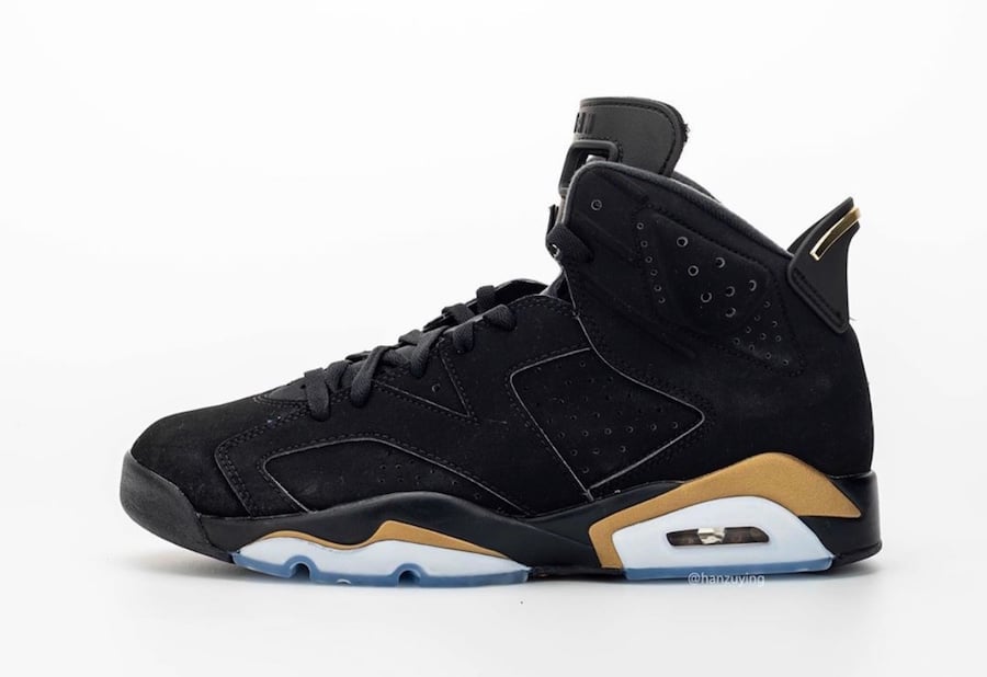 black and gold air jordans