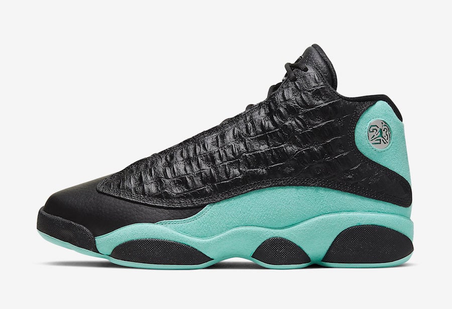turquoise and black jordans