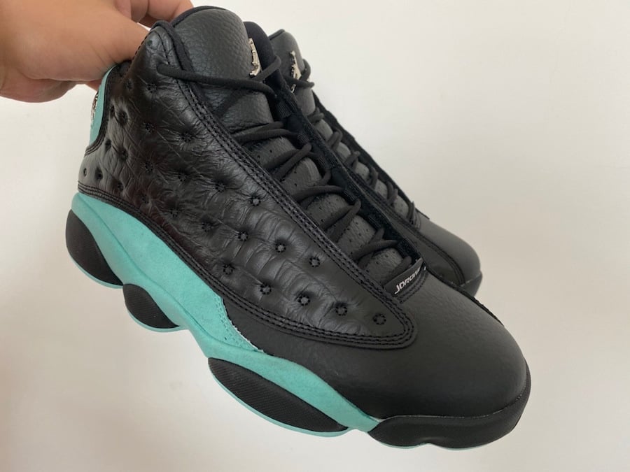 black and teal 13s