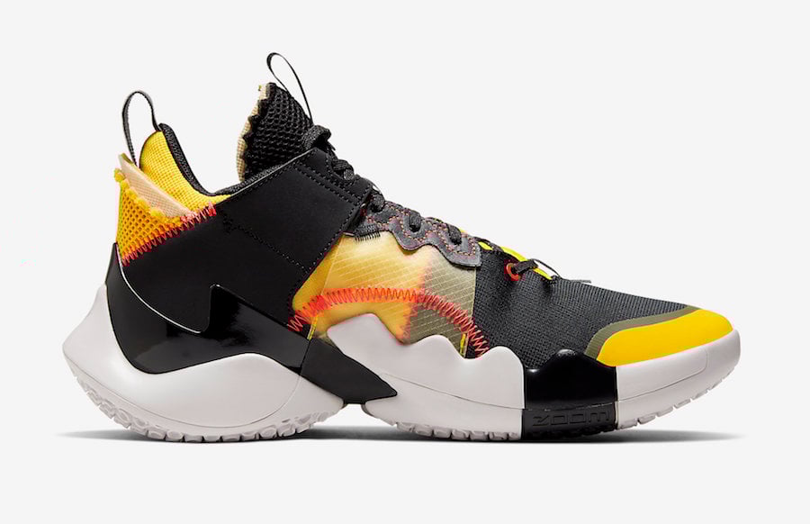 Jordan Why Not Zer0.2 Birthday Black Flash Crimson Amarillo Vast Grey AQ3562-002 Release Date