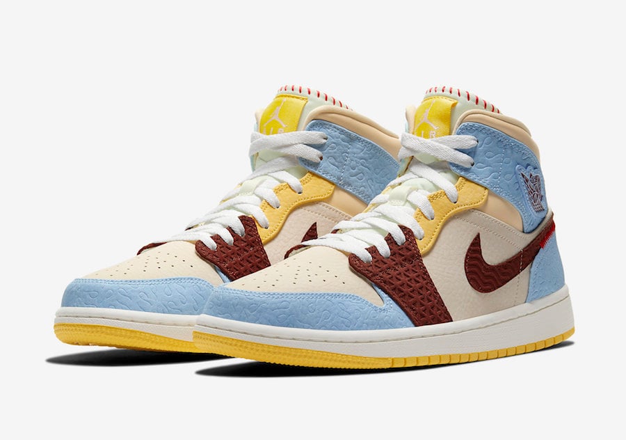 Maison Chateau x Air Jordan 1 Mid ‘Fearless’ Official Images