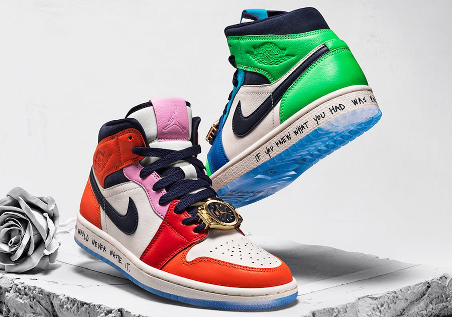 Melody Ehsani Air Jordan 1 Mid Fearless CQ7629-100 Release Date