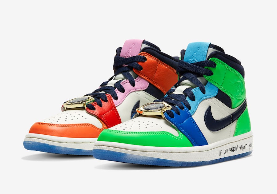 Melody Ehsani x Air Jordan 1 Mid ‘Fearless’ Official Images