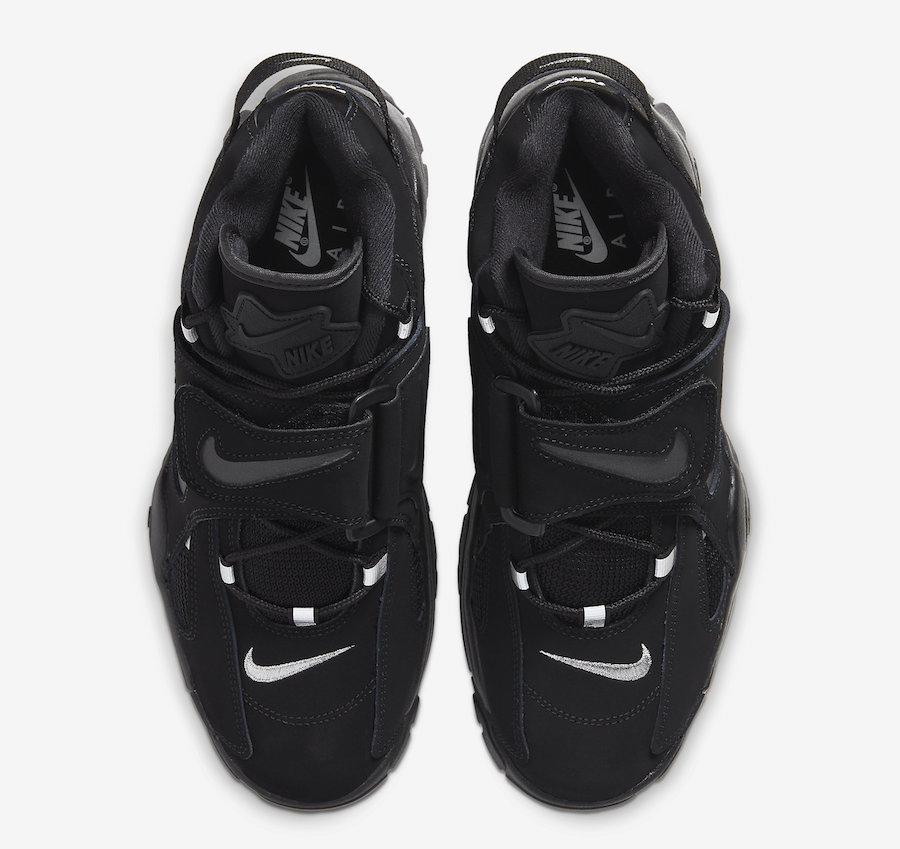 Nike Air Barrage Mid Black White AT7847-002 Release Date Info