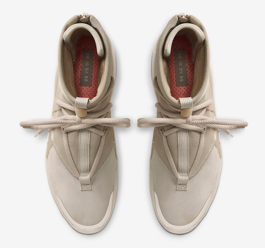 Nike Air Fear of God 1 Oatmeal AR4237-900 Release Date Info Price