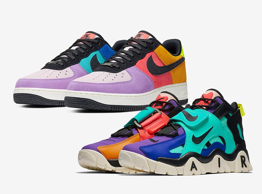 nike air barrage mid pop the street collection